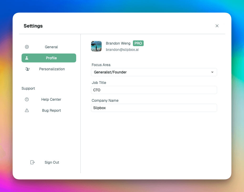 Refreshed UI